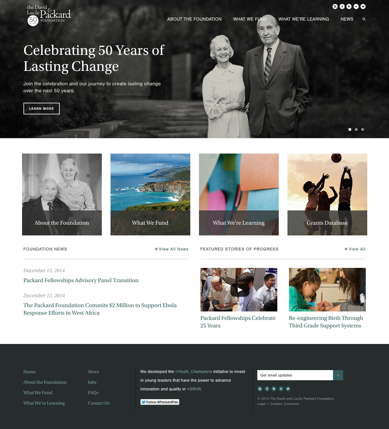 The david and lucile packard foundation