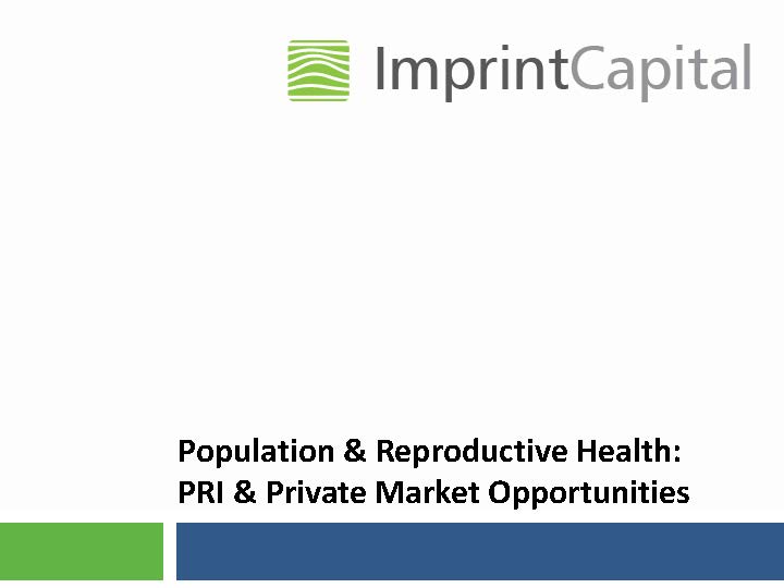 Packard PRH Imprint Market Scan - April 2013