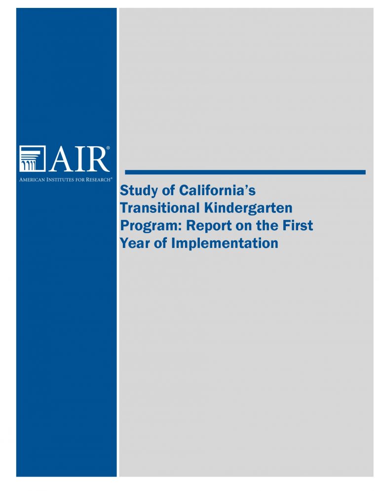 TK Implementation Study Final Report