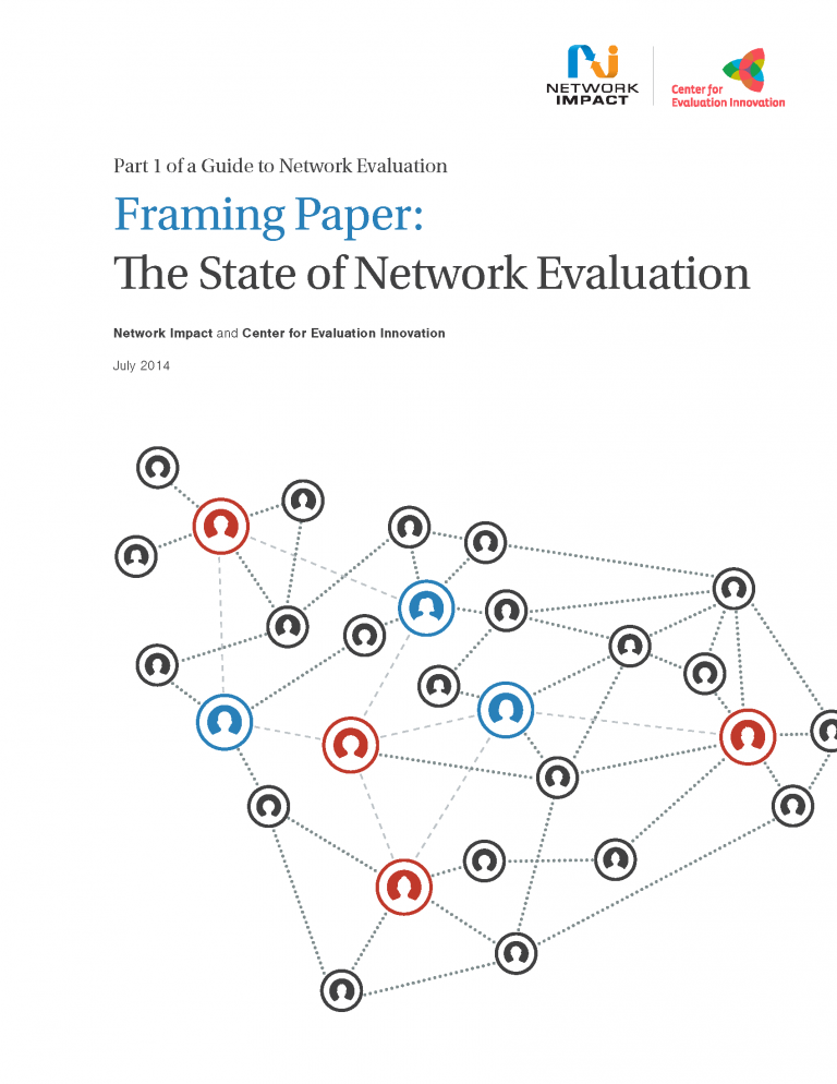 Guide to Network Evaluation -- Framing Paper and Casebook