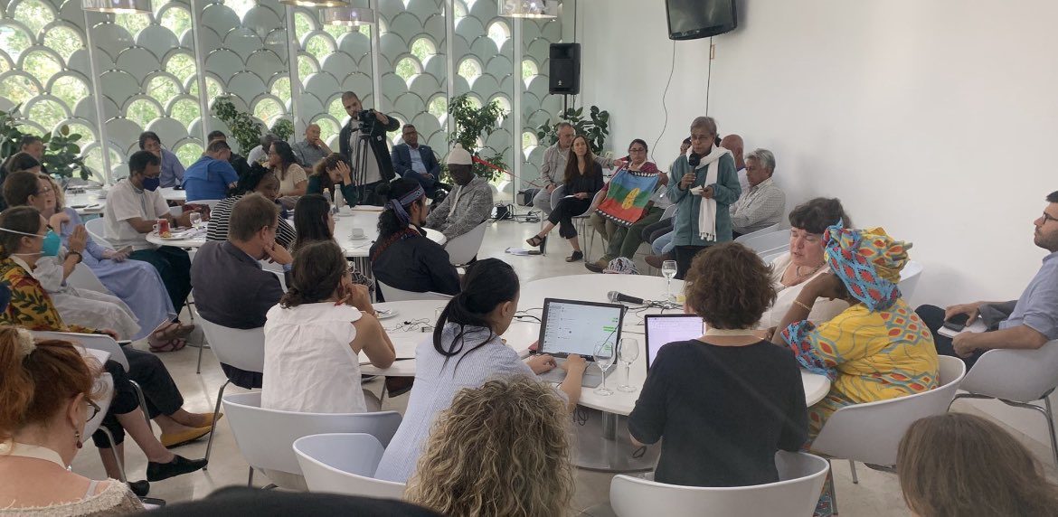 Small-scale fishers at UN Ocean Conference in Lisbon, Portugal