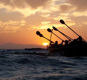Tomol Crossing PC Robert Schwemmer NOAA The Sanctuary will protect now submerged Chumash Sacred sites ranging six to 13 miles offshore. Chumash records suggest occupation of the central coast area for 20,000 years. Photo credit: Robert Schwemmer / NOAA